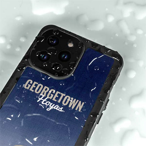 Georgetown University Hoyas iPhone 15 Pro Waterproof Case